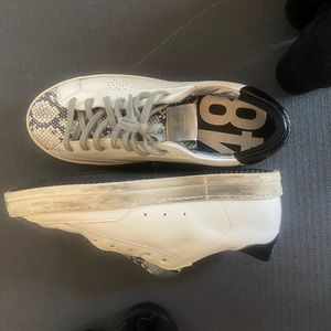 NEW P448 leather sneakers